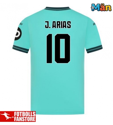 Wolves Jhon Arias #10 Bortatröja 2025-26 Kortärmad